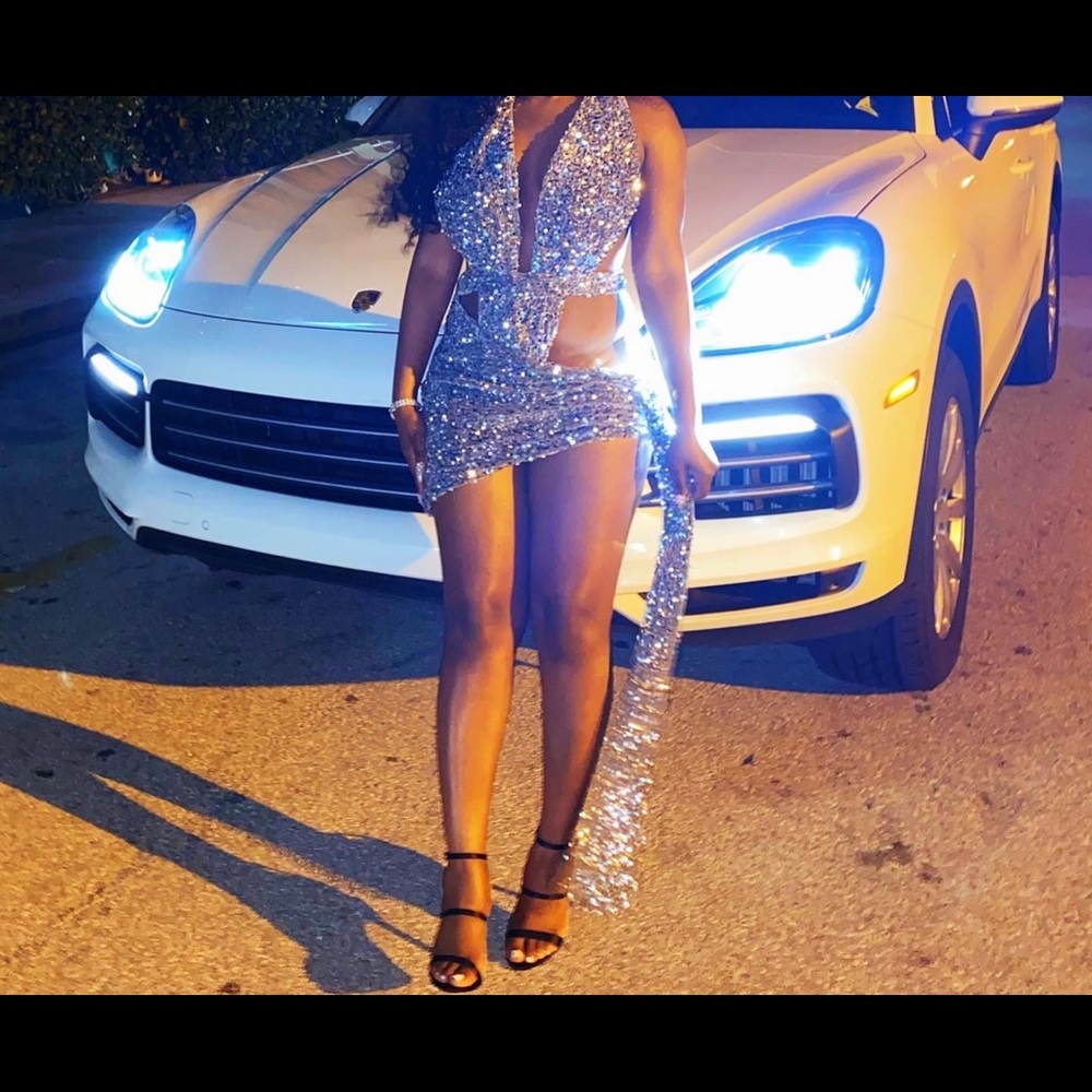 Sequins halter dress aka Special Occasion